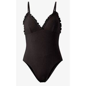 Vero Moda Flow Women‎ Black One Piece Swimsuit XL